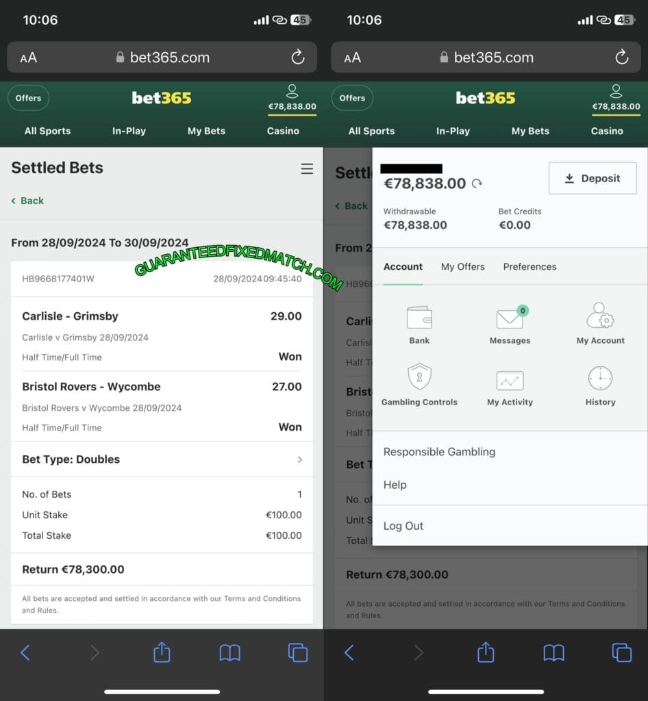 GUARANTEED HTFT FIXED MATCHES TIPS