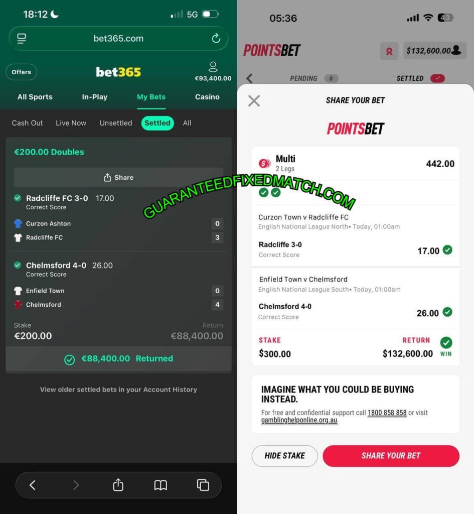 POINTSBET FIXED MATCHES TIPS