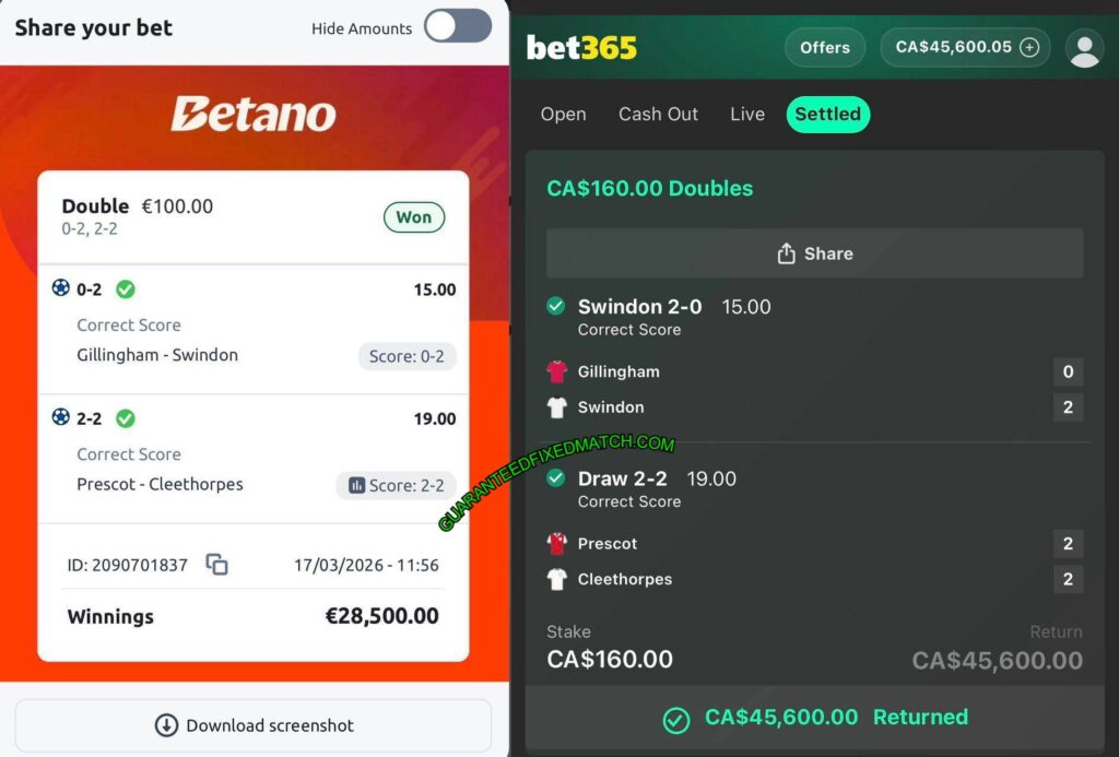 BETANO CORRECT FIXED MATCH TIPS BETANO CORRECT FIXED MATCH TIPS