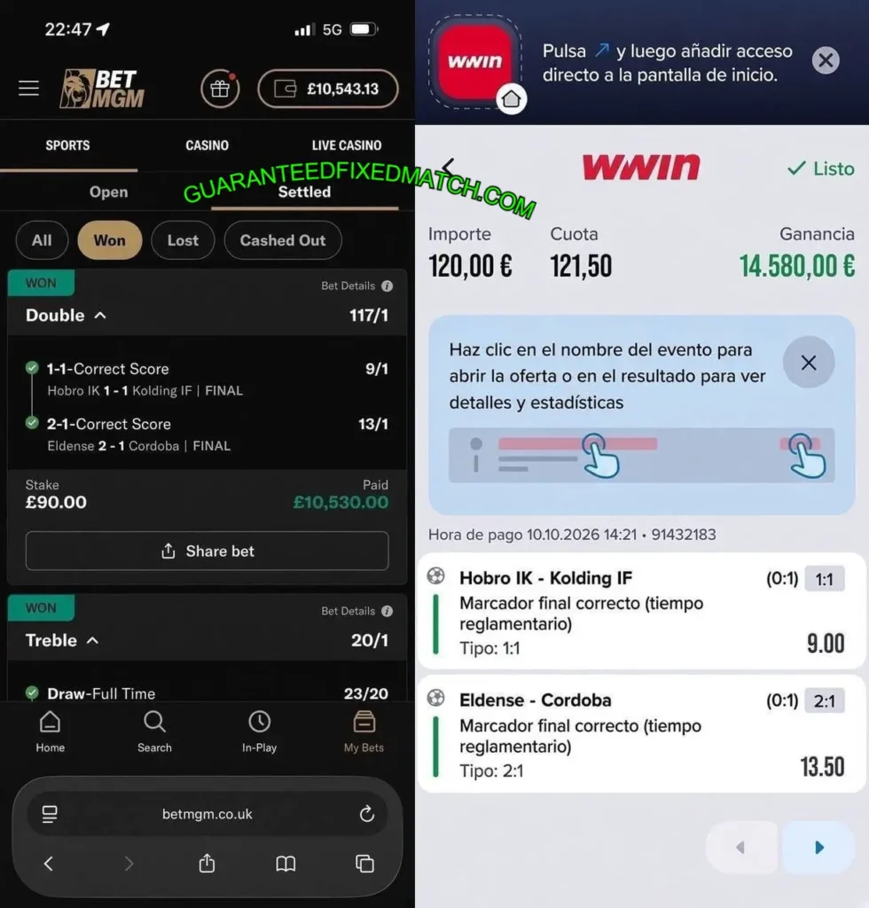 BETMGM CORRECT SCORE FIXED MATCHES BETMGM CORRECT SCORE FIXED MATCHES
