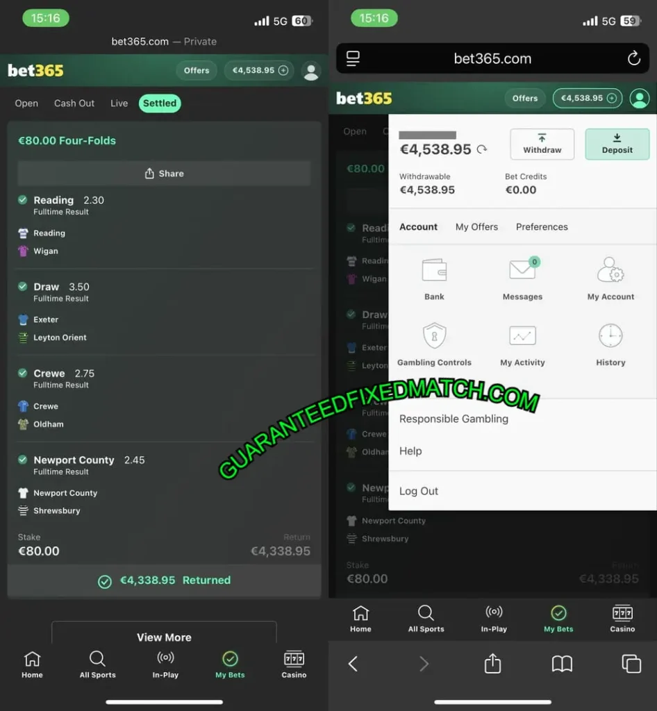 GUARANTEED FIXED MATCHES TIPS 1X2 GUARANTEED FIXED MATCHES TIPS 1X2