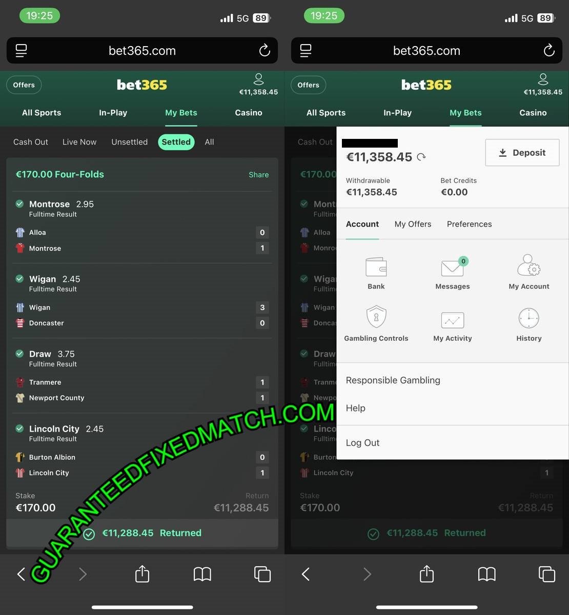 GUARANTEED FIXED VIP TIPS 1X2