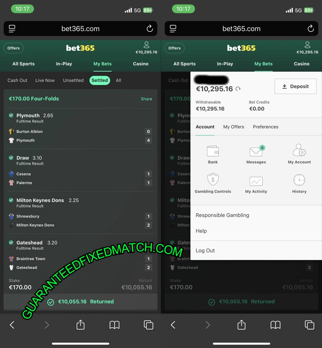 GUARANTEED VIP FIXED GAMES 1X2