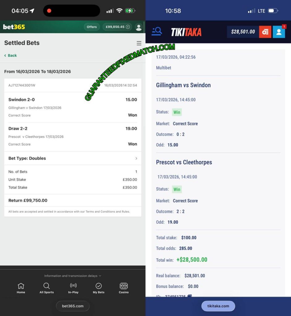 TIKITAKA CORRECT SCORE FIXED MATCHES TIKITAKA CORRECT SCORE FIXED MATCHES