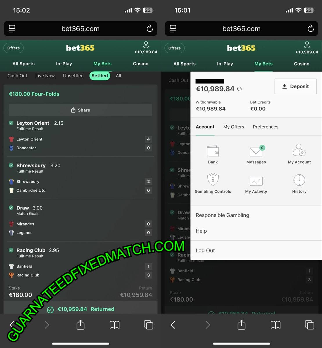 VIP GUARANTEED FIXED TPS 1X2