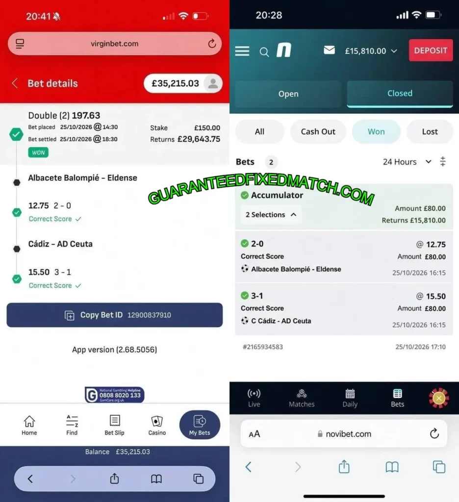 VIRGIN BET CORRECT SCORE MATCHES VIRGIN BET CORRECT SCORE MATCHES