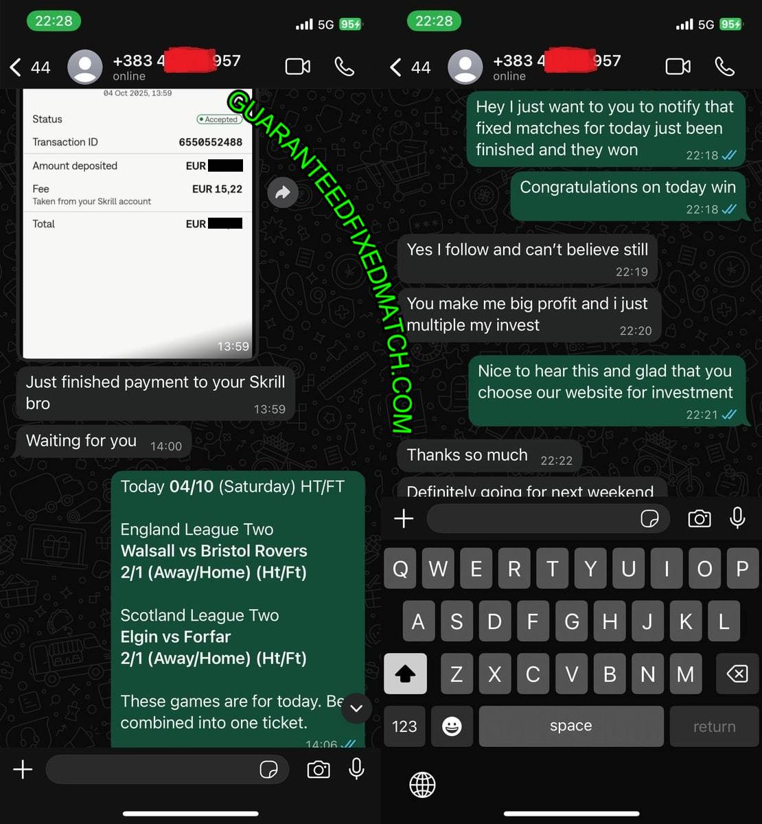 WHATSAPP SECURE HTFT FIXED TIPS