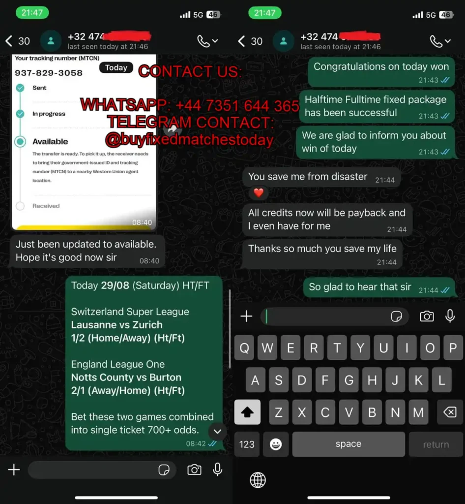 WhatsApp Halftime Fulltime Fixed Matches WhatsApp Halftime Fulltime Fixed Matches